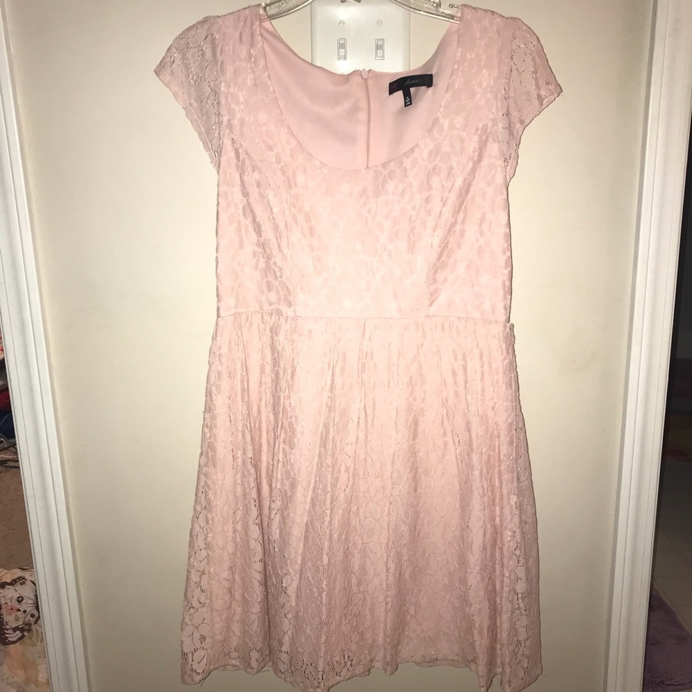 Lacey Pink Dress